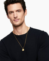 Virgo Amulet in 18K Yellow Gold, 17mm